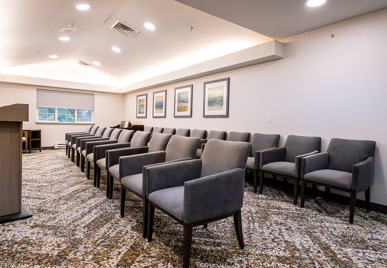 Open Space Stage Room for Seniors in Independent Living Facility Open Space Stage Room for Seniors in Independent Living Facility